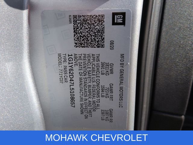 Used 2020 Chevrolet Corvette Stingray Coupe w/ 1LT RWD image 32