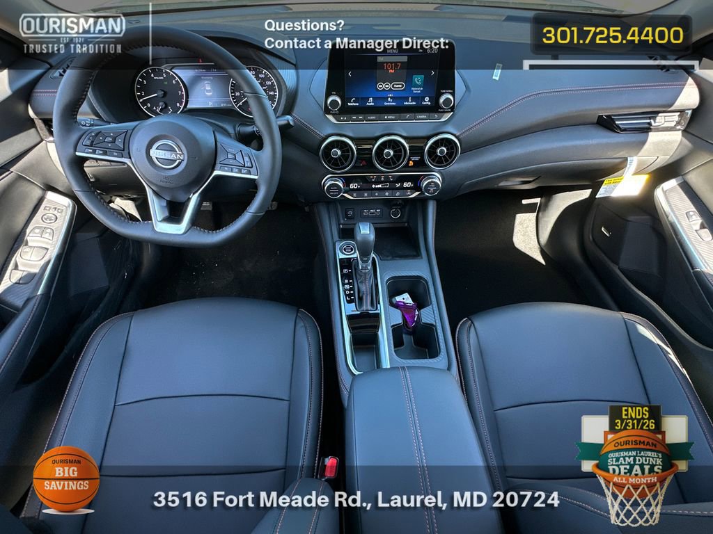 New 2025 Nissan Sentra SR w/ SR Premium Package image 16