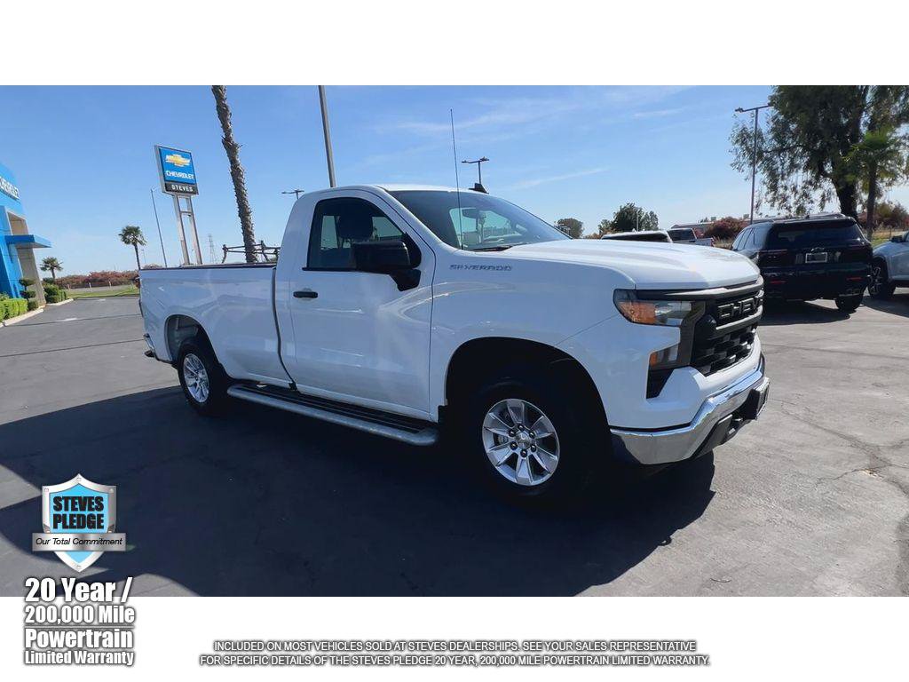 Certified 2025 Chevrolet Silverado 1500 W/T RWD image 4