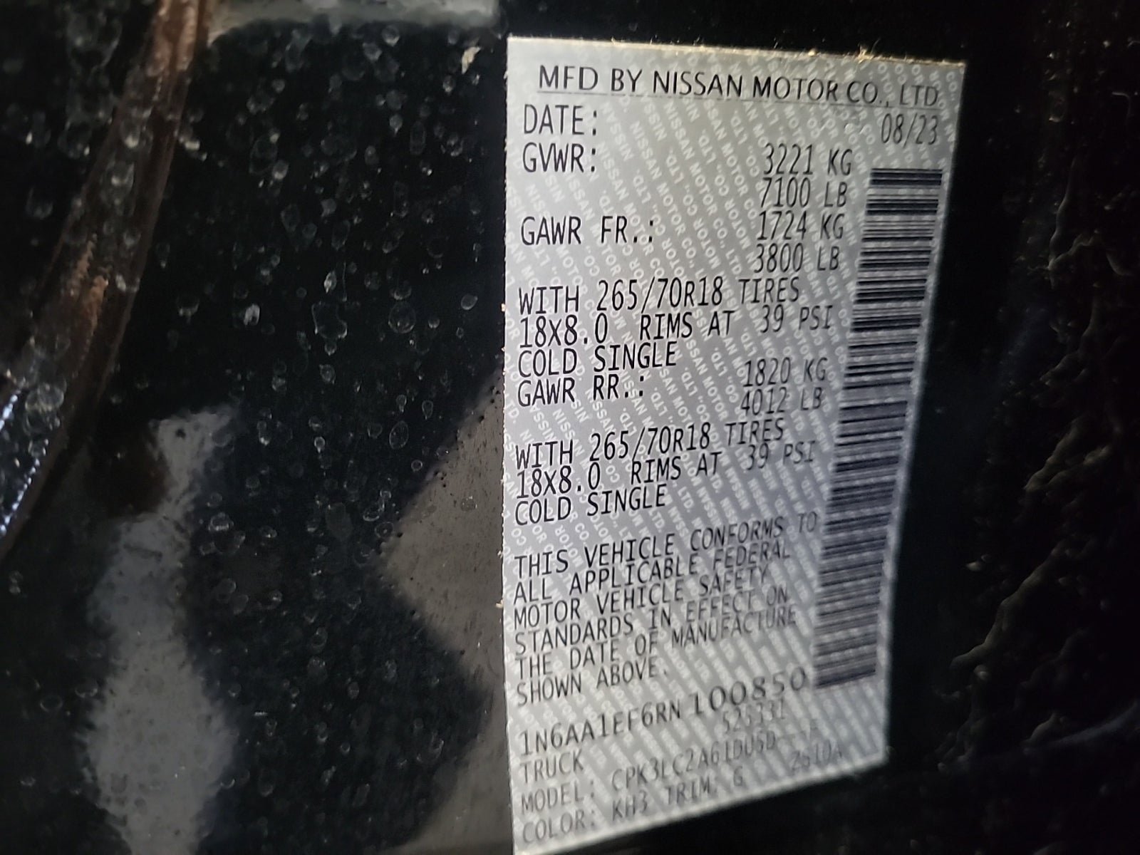 Used 2024 Nissan Titan SV w/ SV Convenience Package image 13