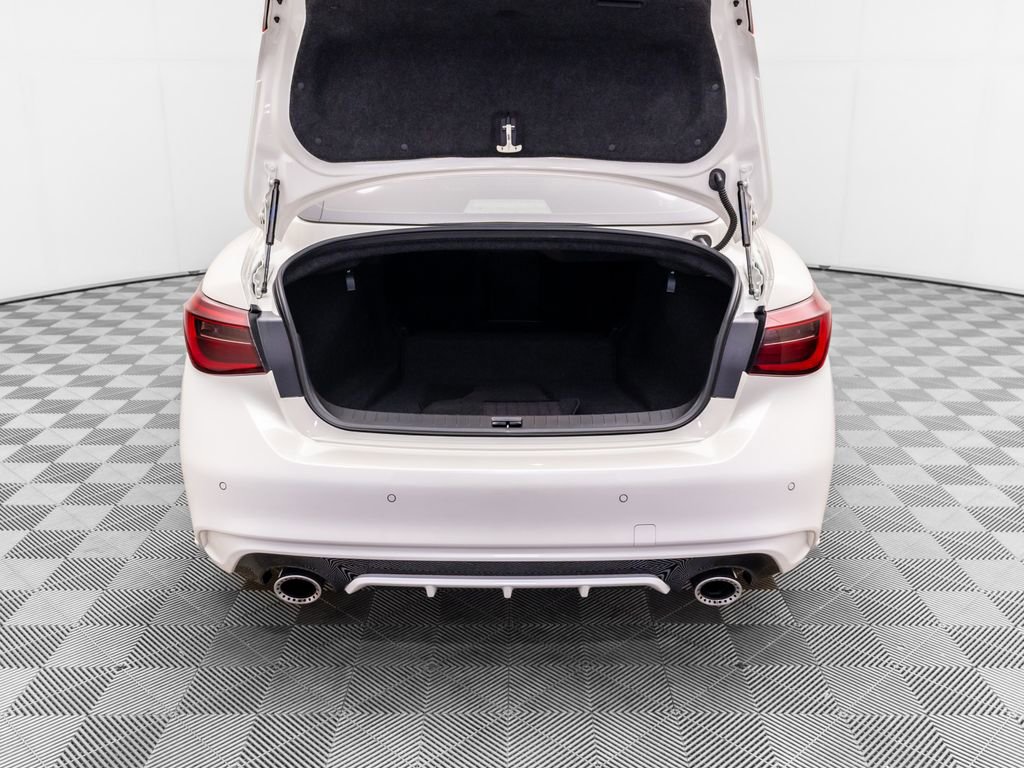 Used 2023 INFINITI Q50 Red Sport 400 w/ Carbon Fiber Package AWD/4WD image 35