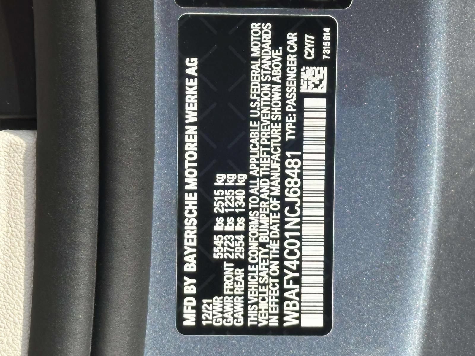Used 2022 BMW M850i xDrive Convertible AWD/4WD image 30