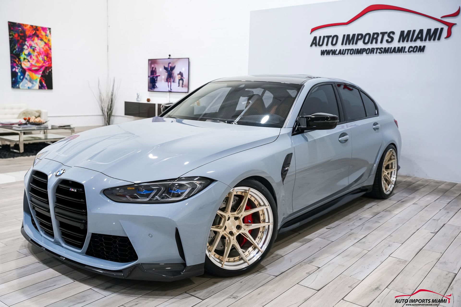 Used 2021 BMW M3 Sedan w/ Executive Package image 1