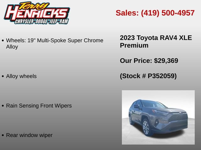 Used 2023 Toyota RAV4 XLE Premium AWD/4WD image 34