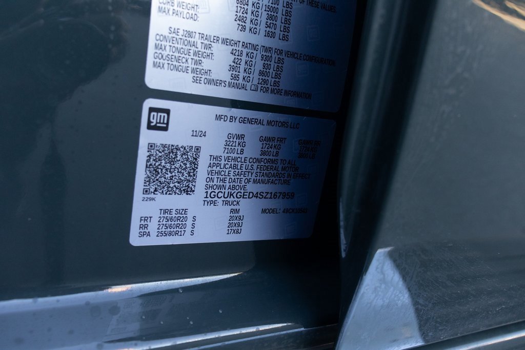 Used 2025 Chevrolet Silverado 1500 LTZ w/ LTZ Premium Package image 40