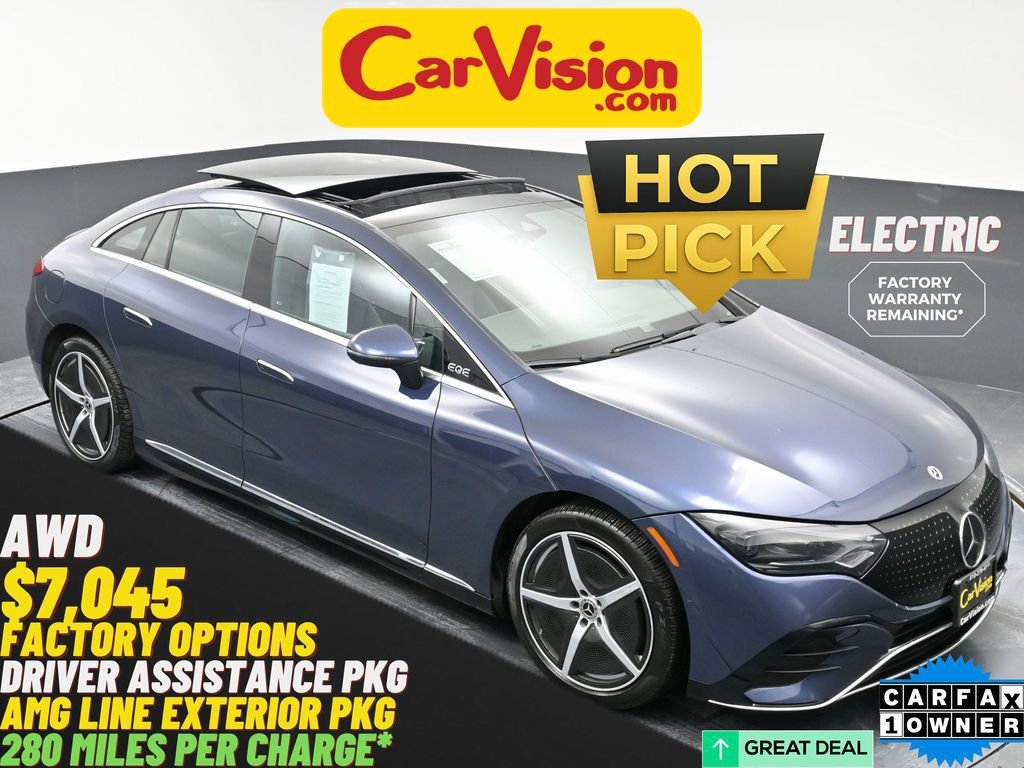 Used 2024 Mercedes-Benz EQE 350+ 4MATIC Sedan w/ AMG Line Exterior Package
