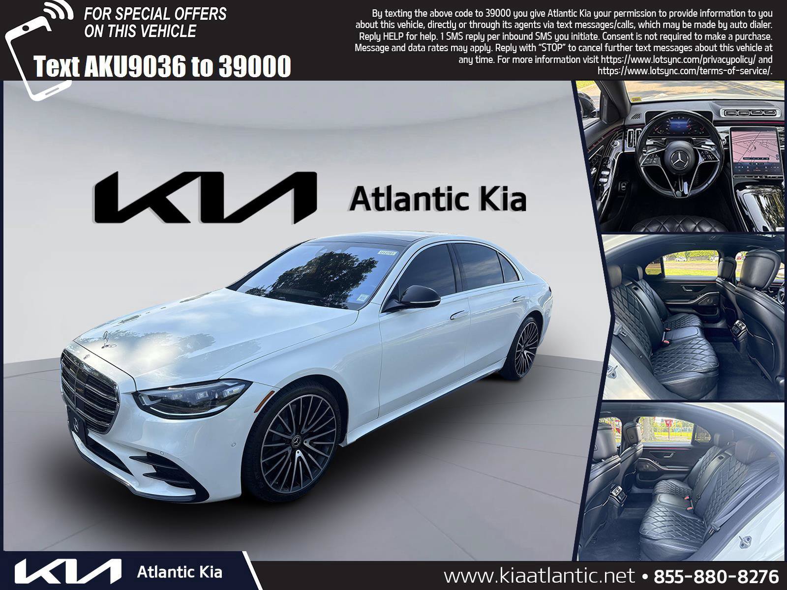 Used 2022 Mercedes-Benz S 580 4MATIC Sedan image 1