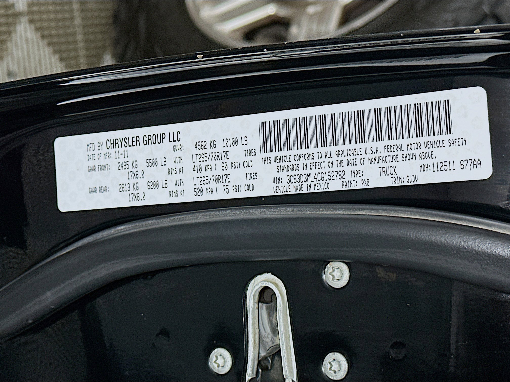 Used 2012 RAM 3500 Laramie w/ HD Snow Plow Prep Group image 12