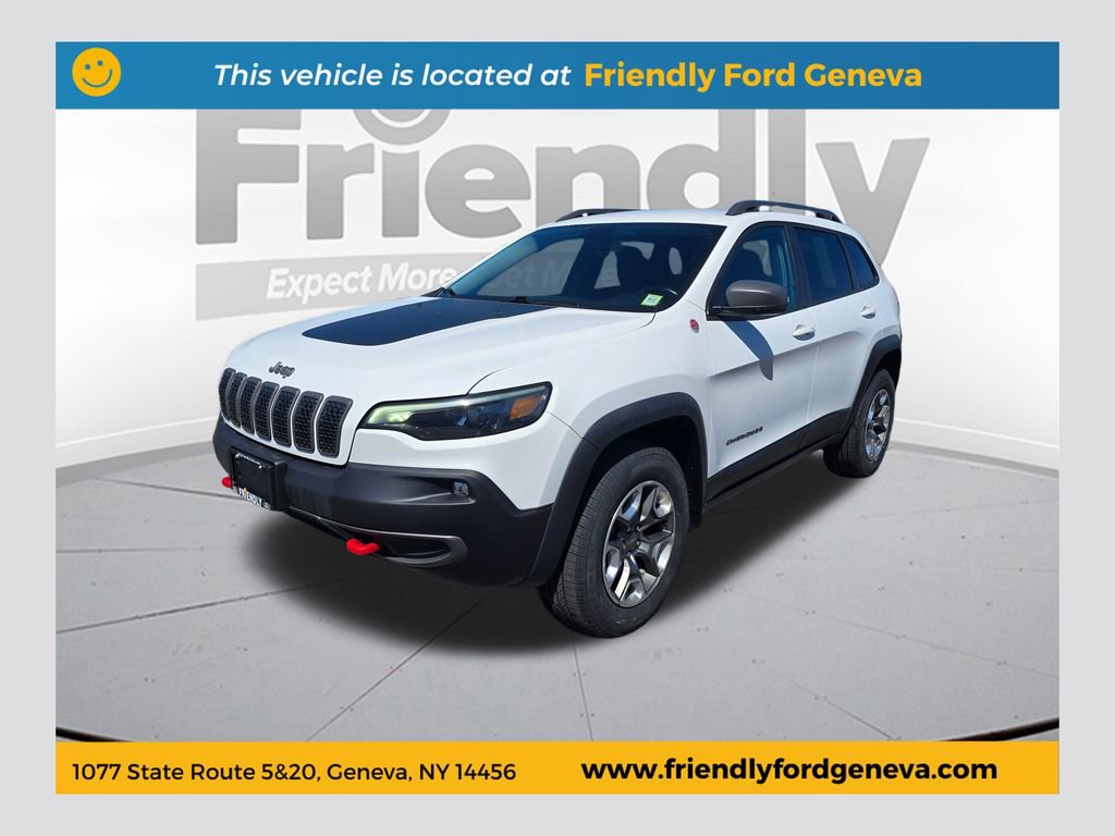 Used 2019 Jeep Cherokee Trailhawk w/ Cold Weather Group AWD/4WD image 1