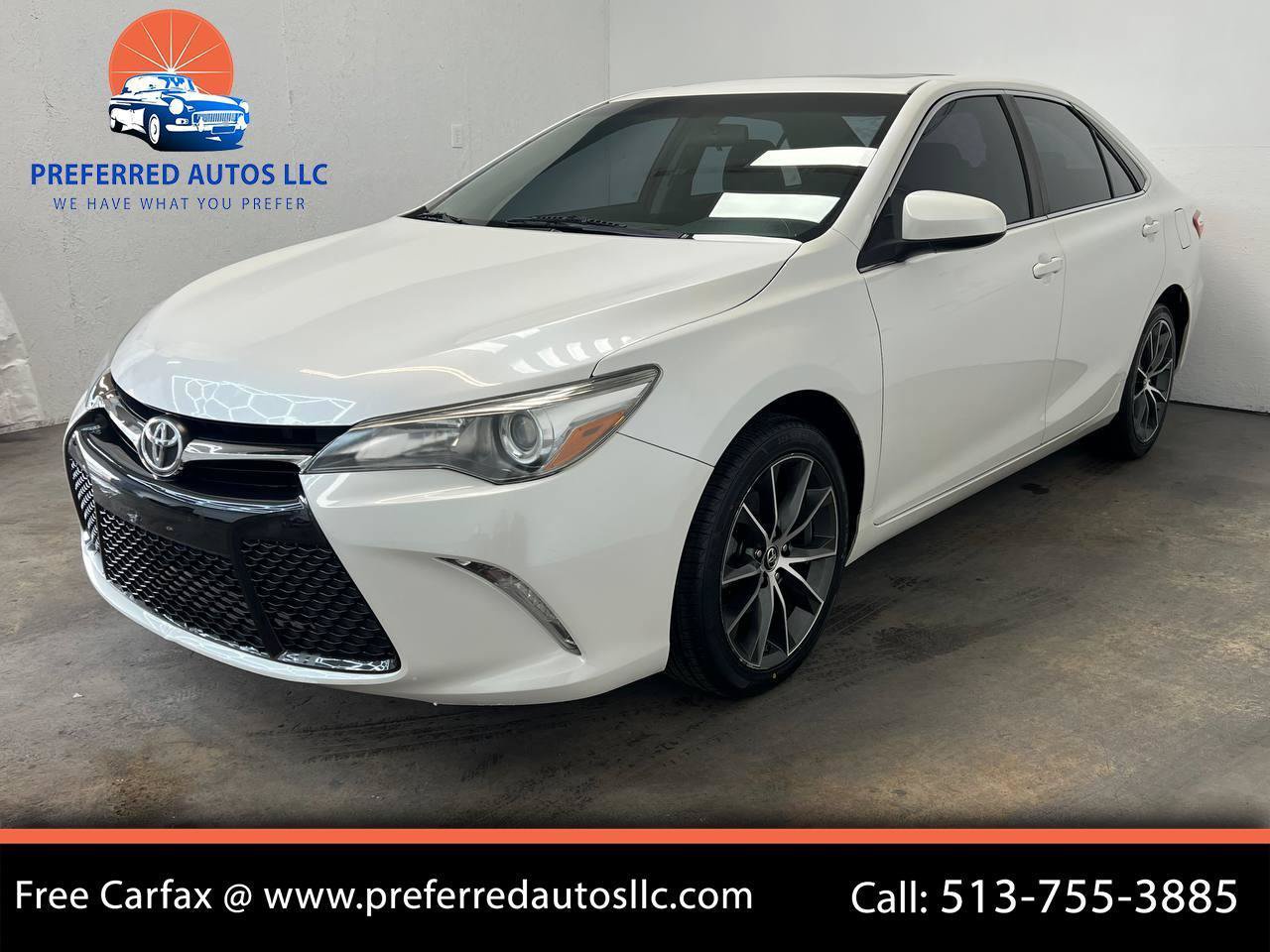Used 2015 Toyota Camry XSE w/ Moonroof Package FWD image 1