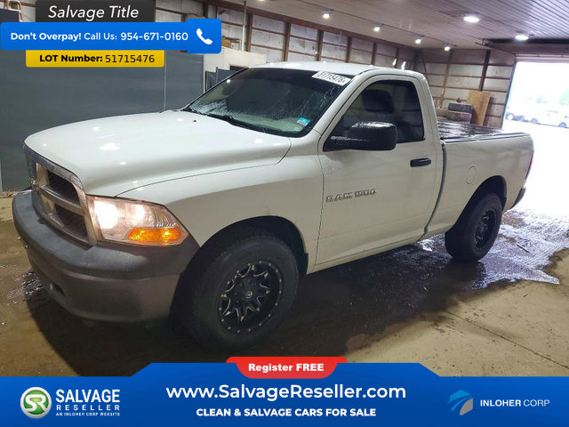 Used 2011 RAM 1500 ST w/ ST Popular Equipment Group RWD image 1