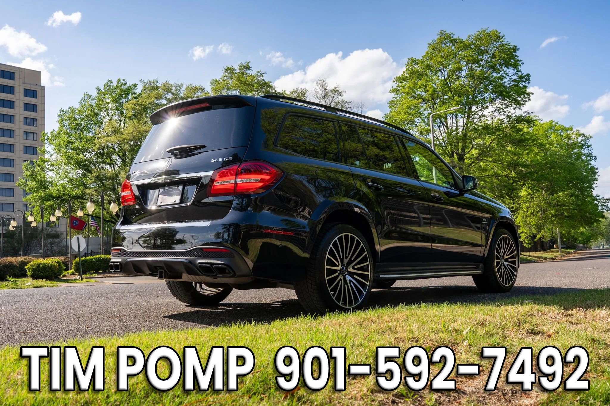 Used 2018 Mercedes-Benz GLS 63 AMG 4MATIC w/ AMG Night Styling Package image 5