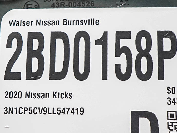 Used 2020 Nissan Kicks SV FWD image 28