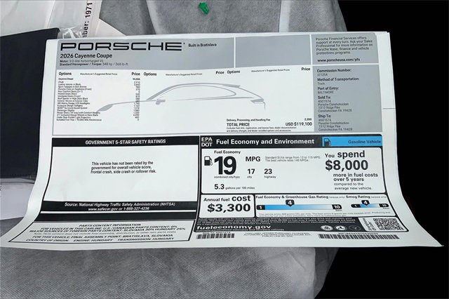 New 2026 Porsche Cayenne Coupe image 41