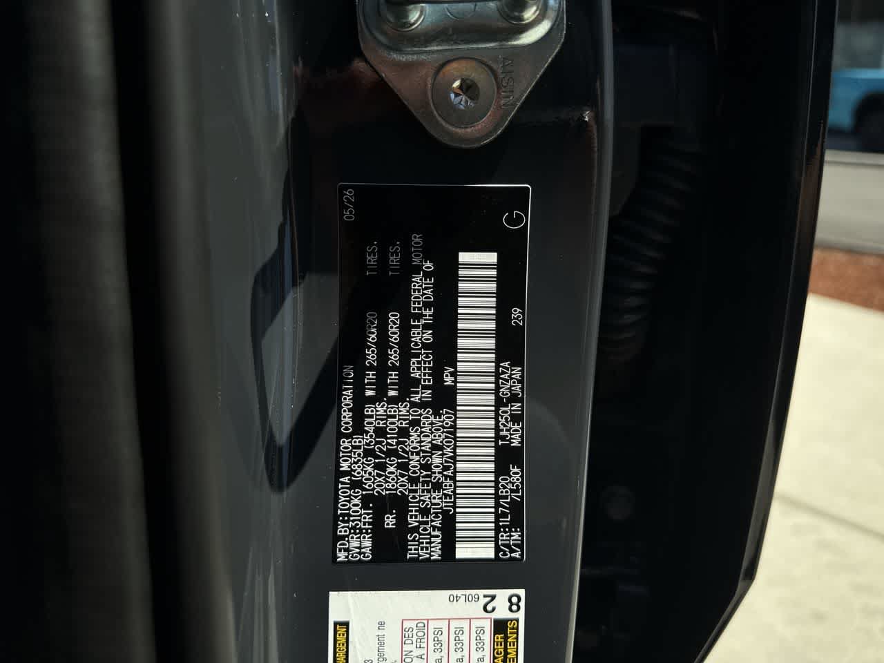 New 2027 Toyota Land Cruiser AWD/4WD image 24