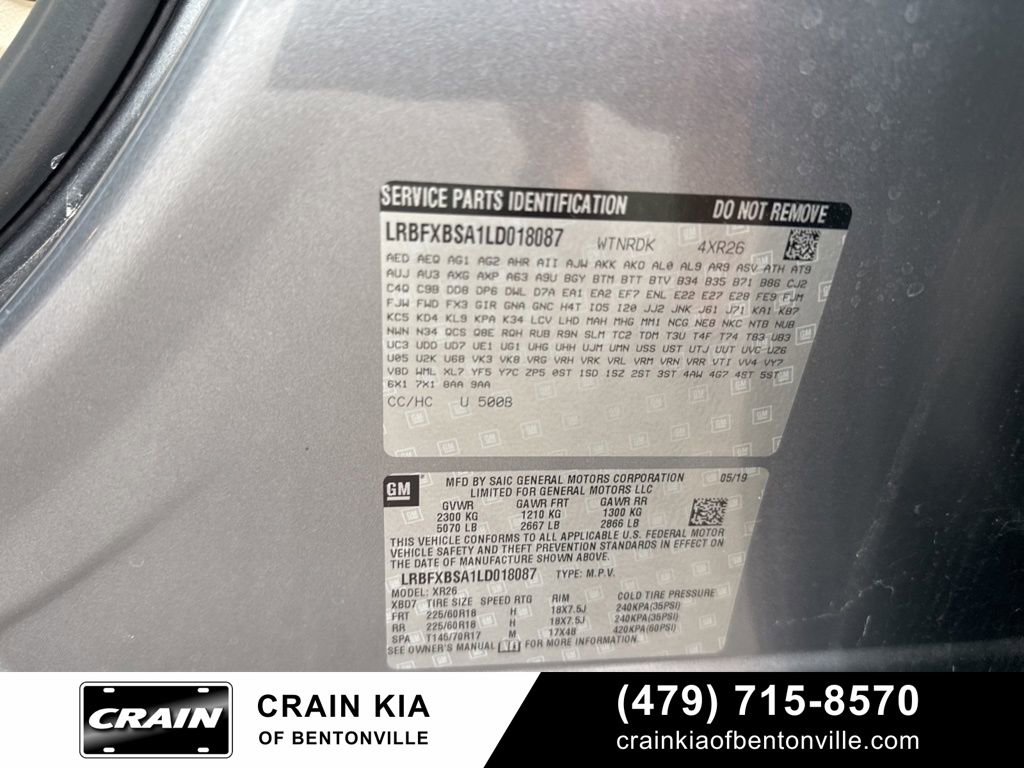 Used 2020 Buick Envision Preferred image 19