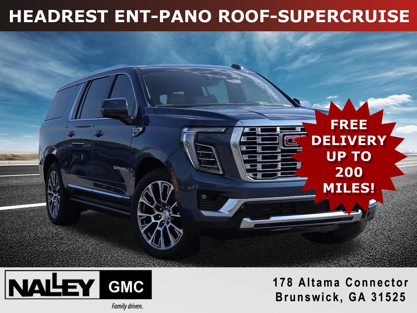New 2026 GMC Yukon XL Denali w/ Denali Reserve Package