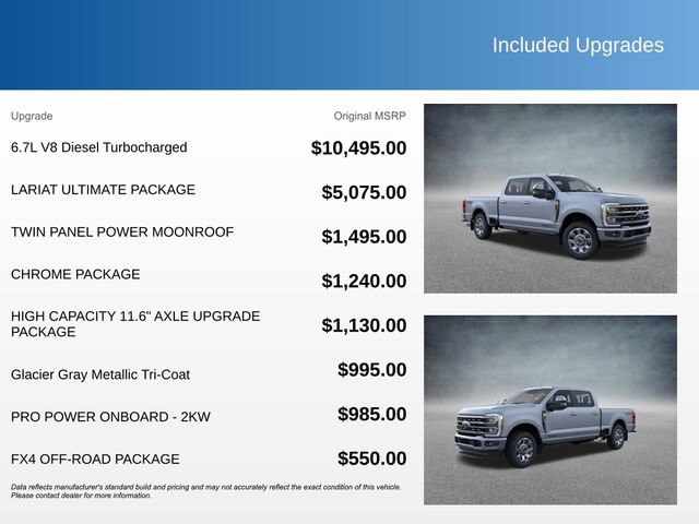 New 2025 Ford F250 Lariat w/ Lariat Ultimate Package AWD/4WD image 3