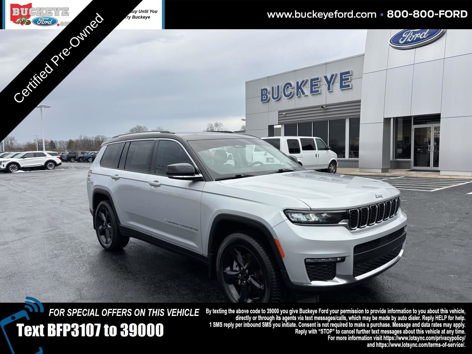 Used 2021 Jeep Grand Cherokee L Limited w/ Trailer Tow Group (B)