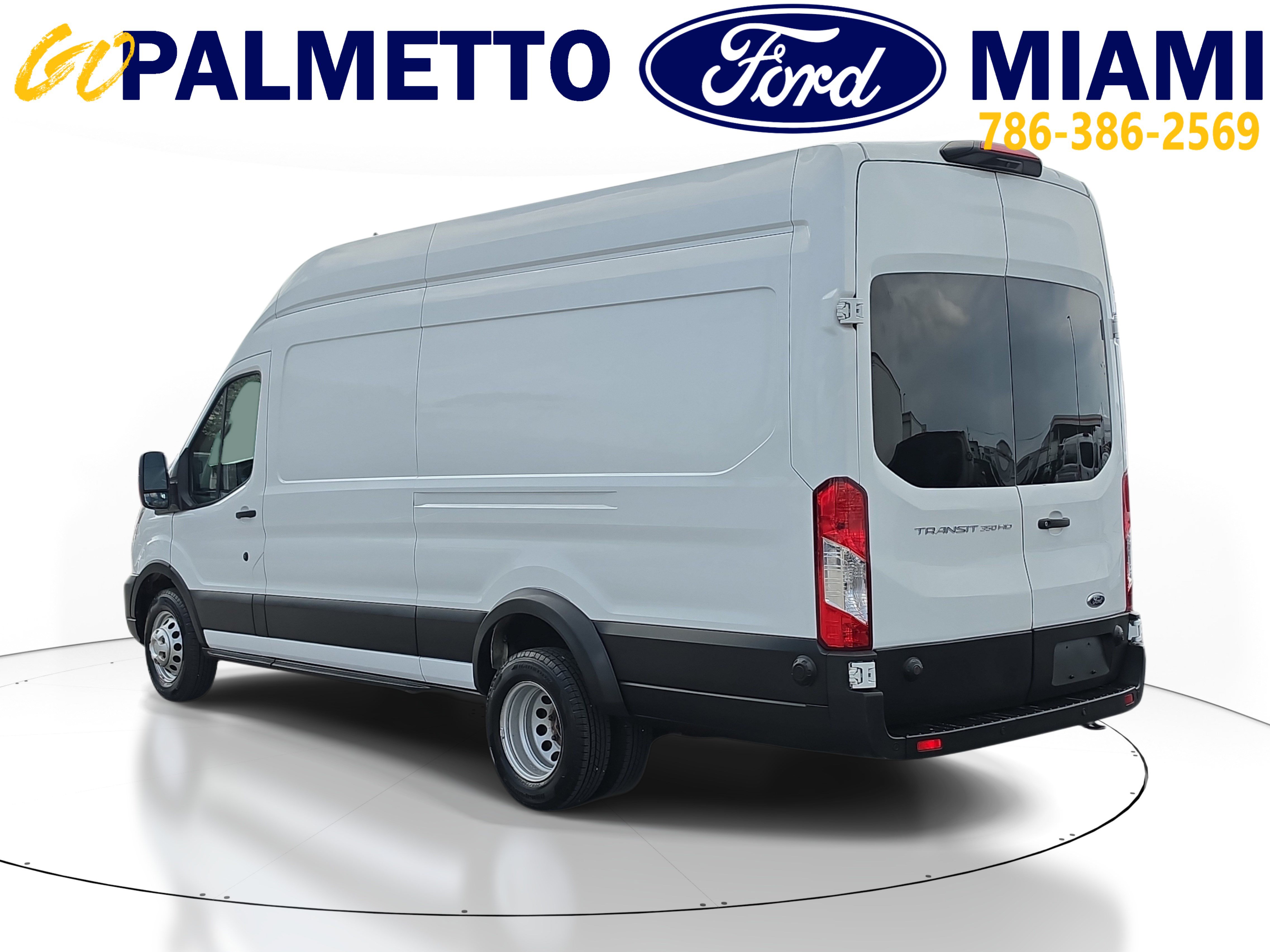Used 2024 Ford Transit 350 148 High Roof Extended DRW RWD image 4