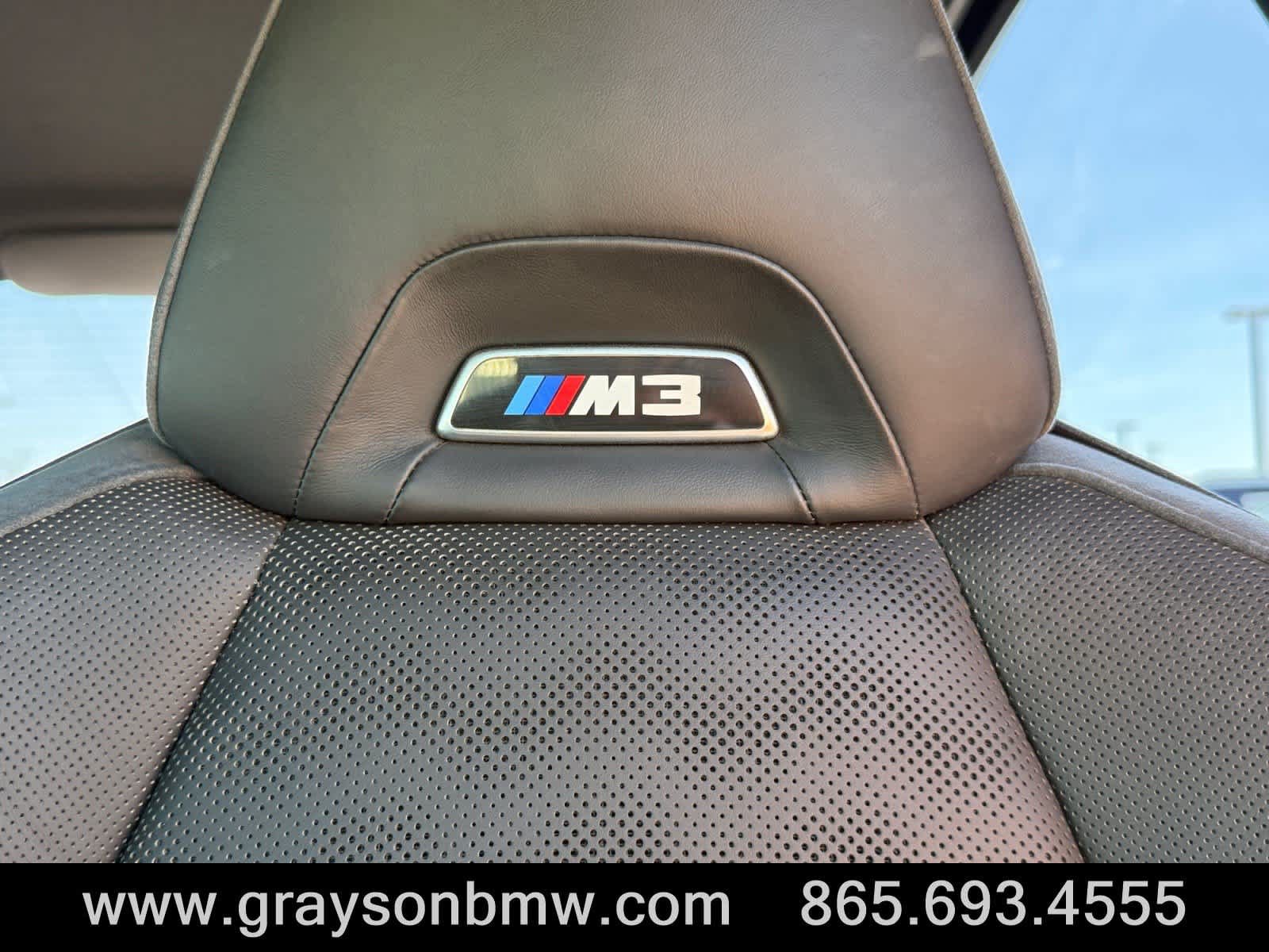 Used 2024 BMW M3 Competition w/ M Carbon Exterior Package RWD image 18