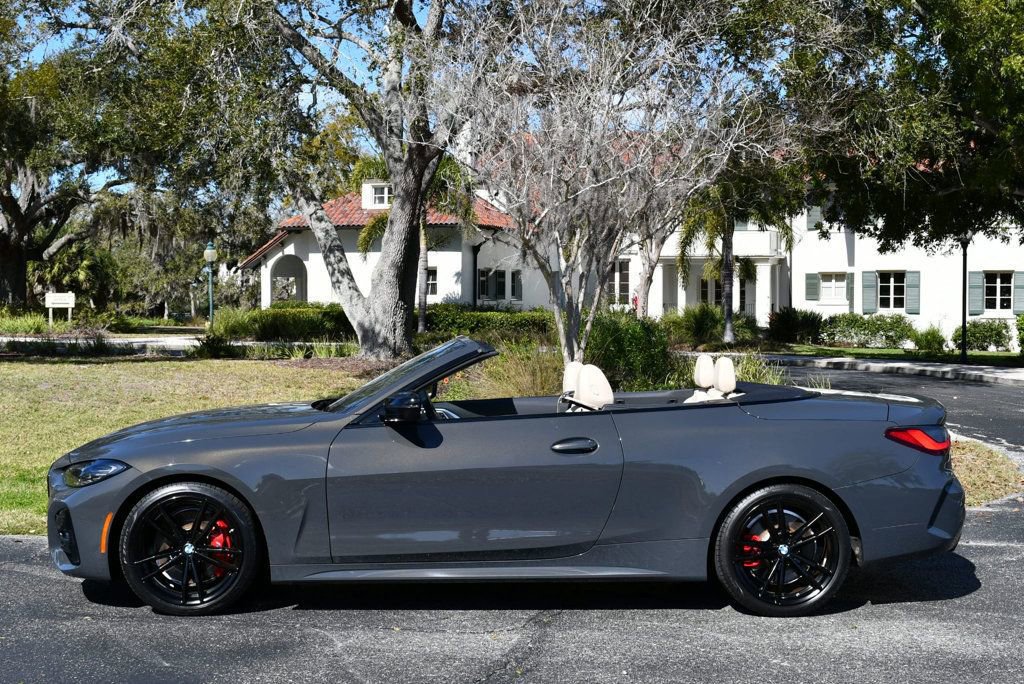 Used 2022 BMW 430i Convertible w/ M Sport Package RWD image 28