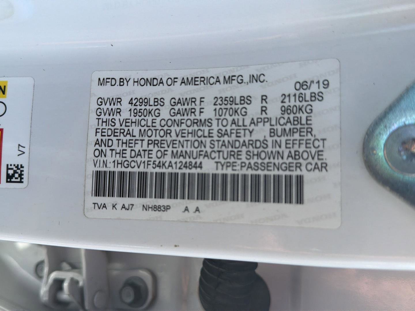 Used 2019 Honda Accord EX-L image 41