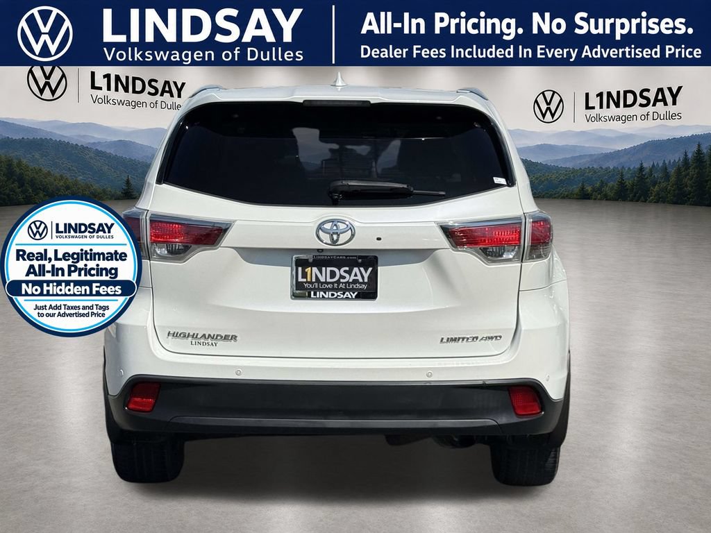 Used 2015 Toyota Highlander Limited AWD/4WD image 6