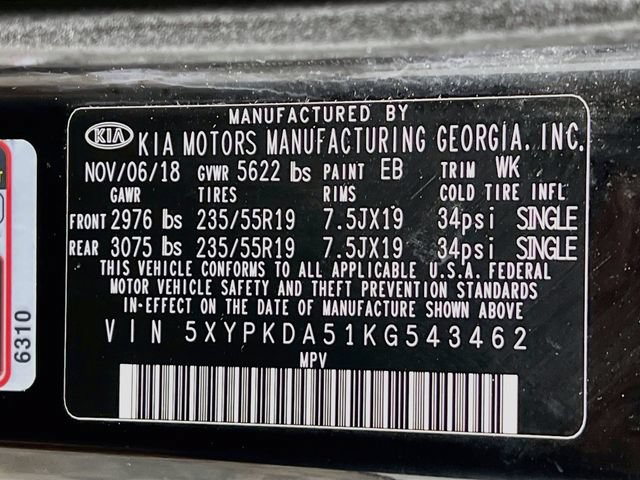 Used 2019 Kia Sorento SX AWD/4WD image 31