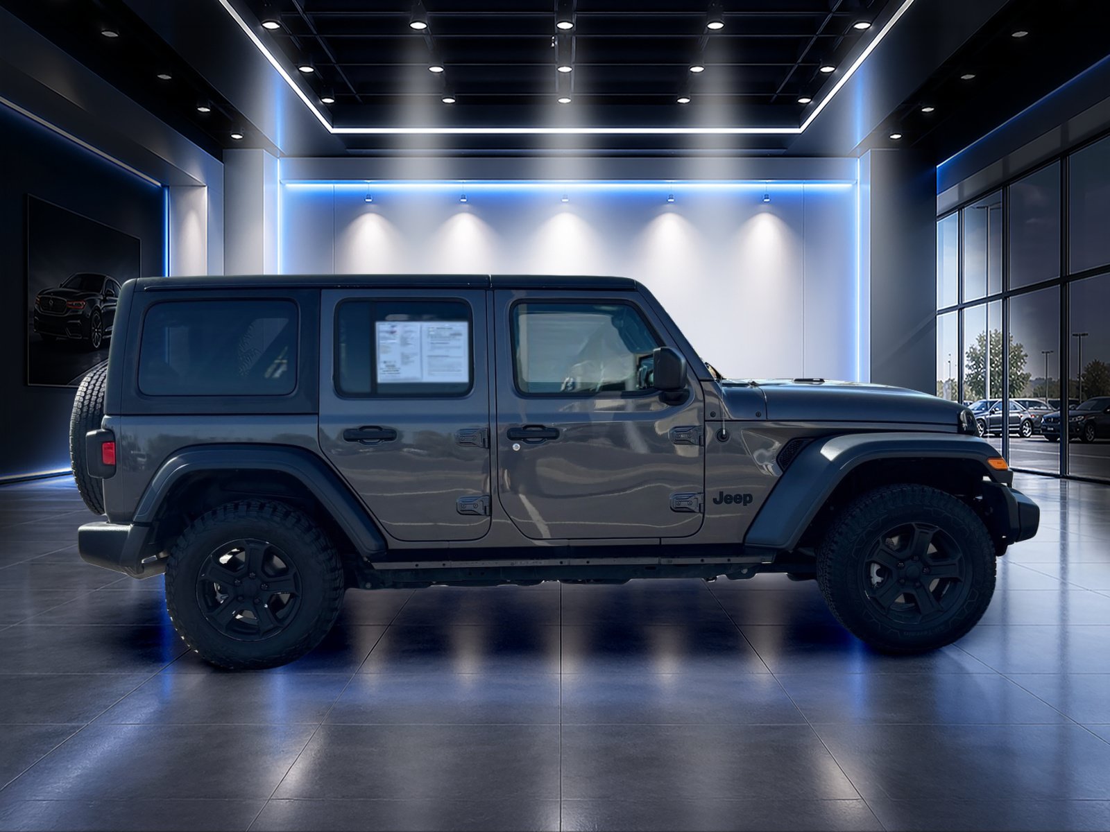 Used 2019 Jeep Wrangler Unlimited Sport S AWD/4WD image 3