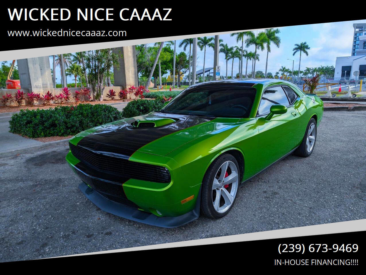 Used 2011 Dodge Challenger SRT8 w/ Green w/Envy Group