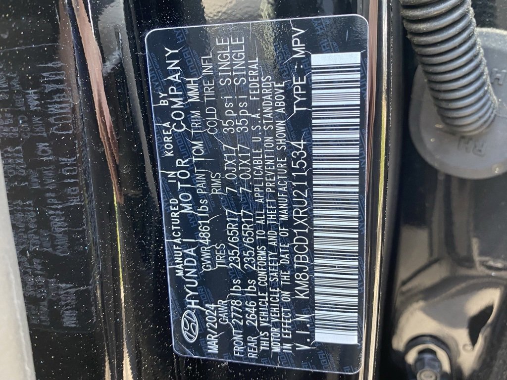 Used 2024 Hyundai Tucson Blue image 49