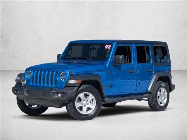Used 2022 Jeep Wrangler Unlimited Sport video 1