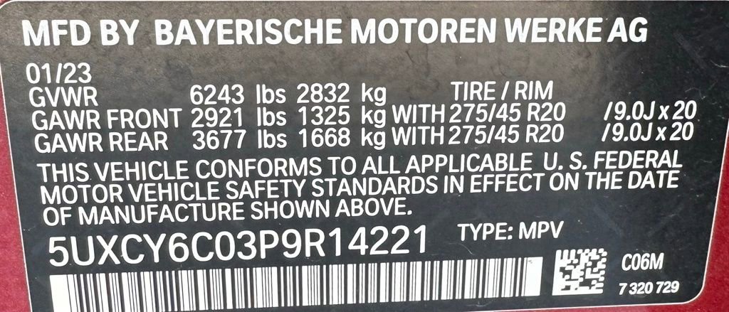 Used 2023 BMW X6 xDrive40i w/ Premium Package image 42