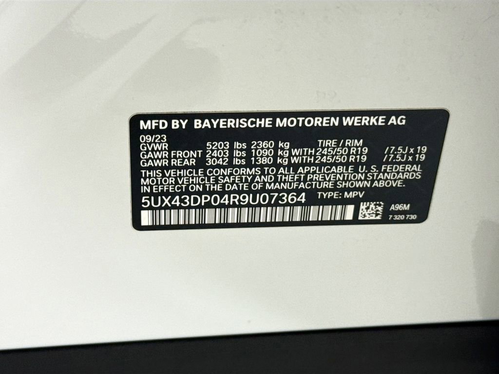 Used 2024 BMW X3 sDrive30i w/ Convenience Package image 34