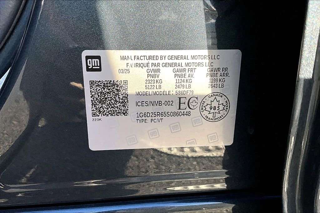 Certified 2025 Cadillac CT5 V Blackwing image 35