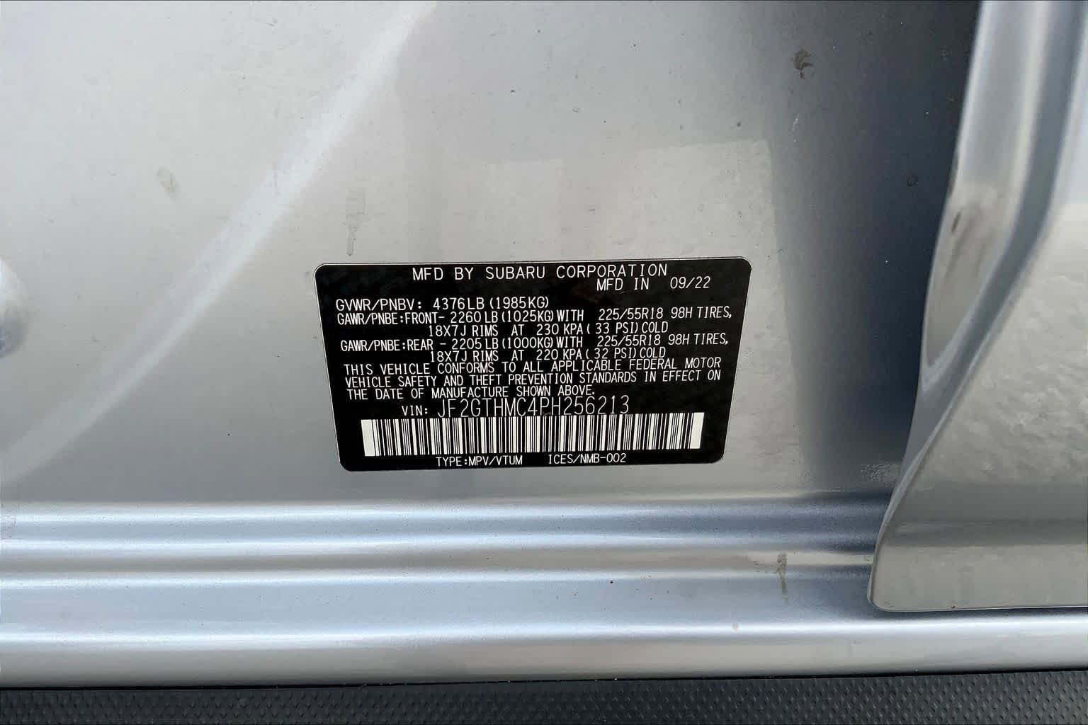 Used 2023 Subaru Crosstrek 2.5i Limited w/ Moonroof Package AWD/4WD image 33