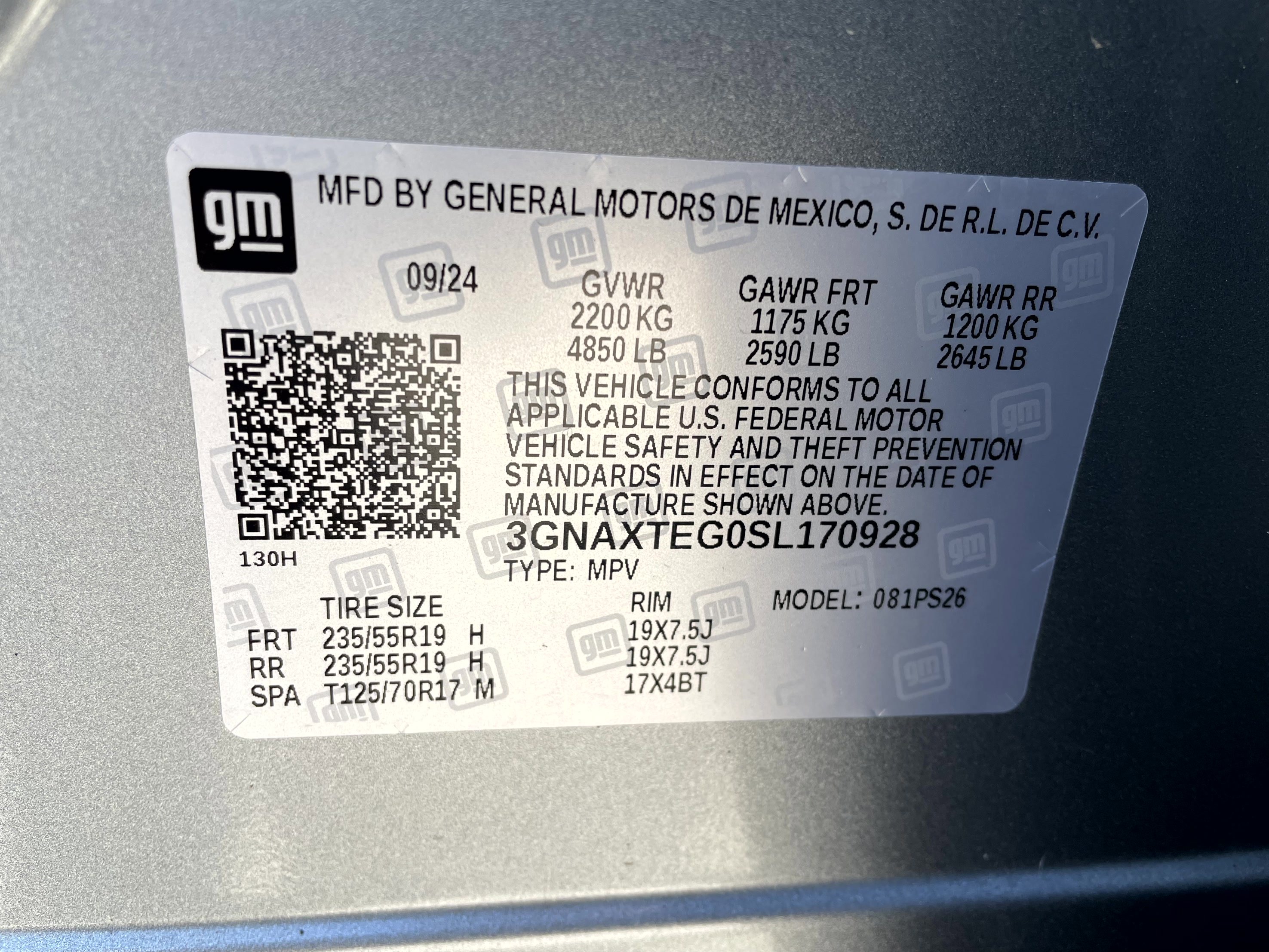 Used 2025 Chevrolet Equinox RS w/ Safety and Technology Package image 22