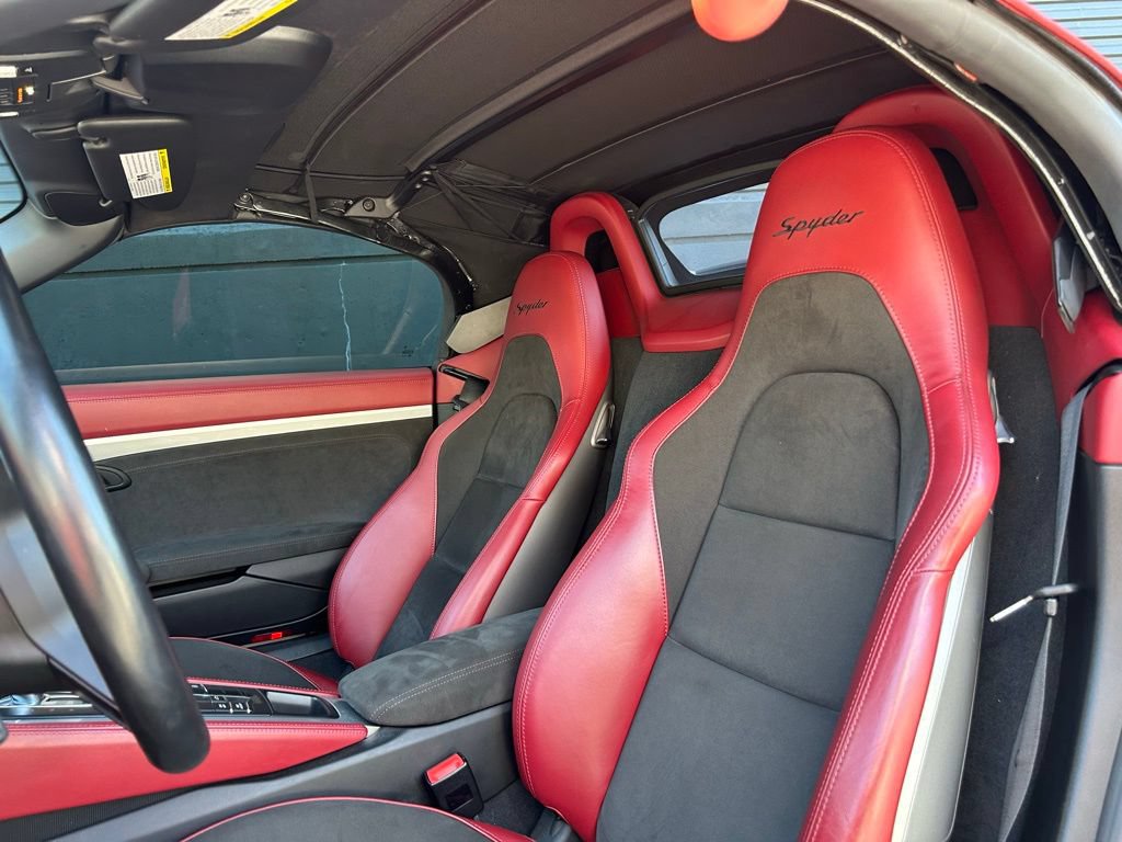 Certified 2021 Porsche 718 Boxster Spyder RWD image 16