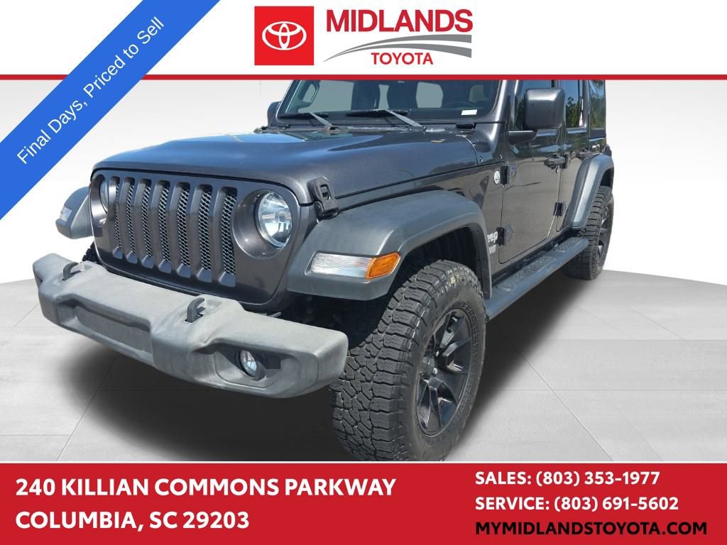 Used 2018 Jeep Wrangler Unlimited Sport S