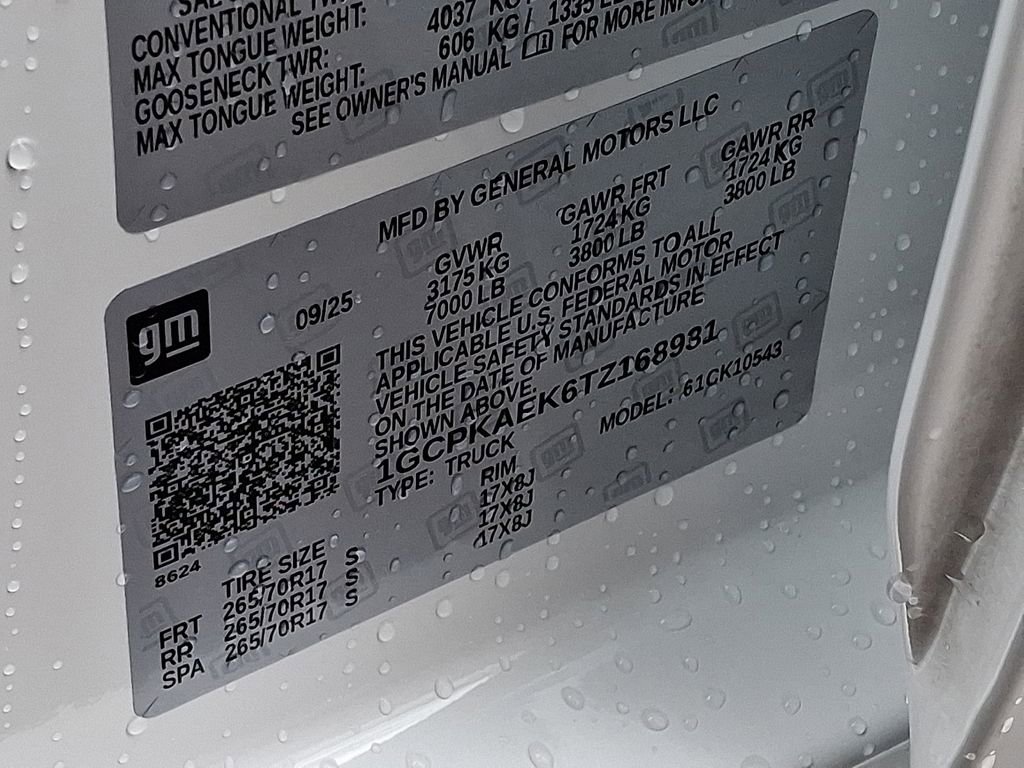 Used 2026 Chevrolet Silverado 1500 W/T w/ WT Value Package image 28