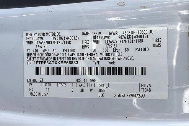Certified 2019 Ford F350 XL w/ Power Equipment Group image 31