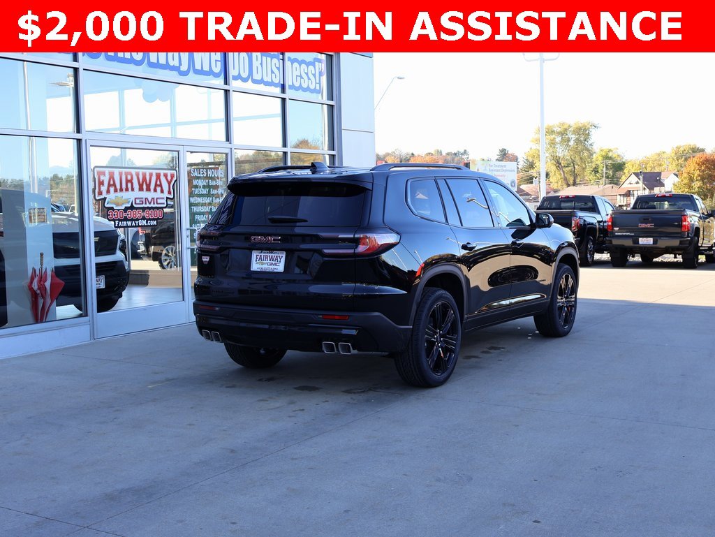 New 2026 GMC Acadia Elevation w/ Black Edition image 3