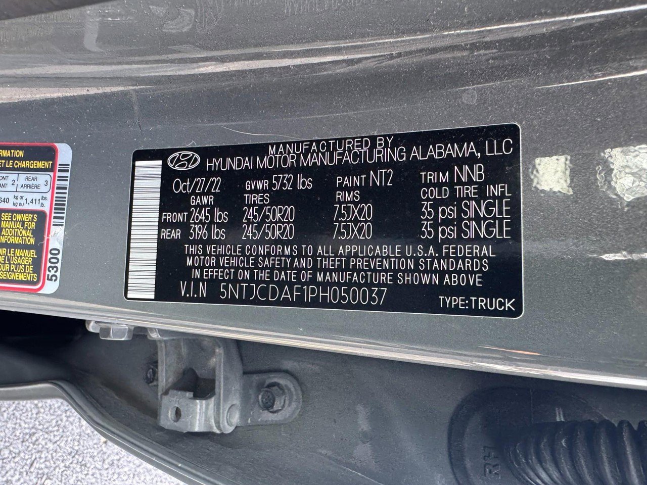 Used 2023 Hyundai Santa Cruz Night AWD/4WD image 29