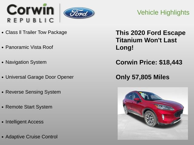 Used 2020 Ford Escape Titanium image 6