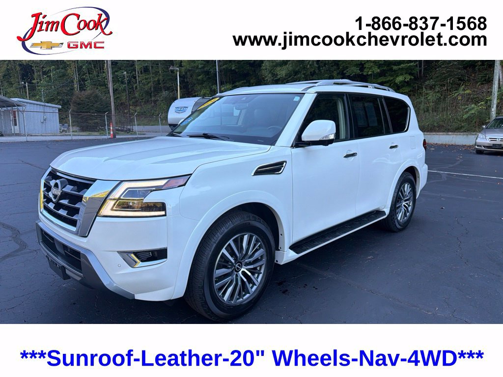 Used 2024 Nissan Armada SL w/ Captain's Chairs Package