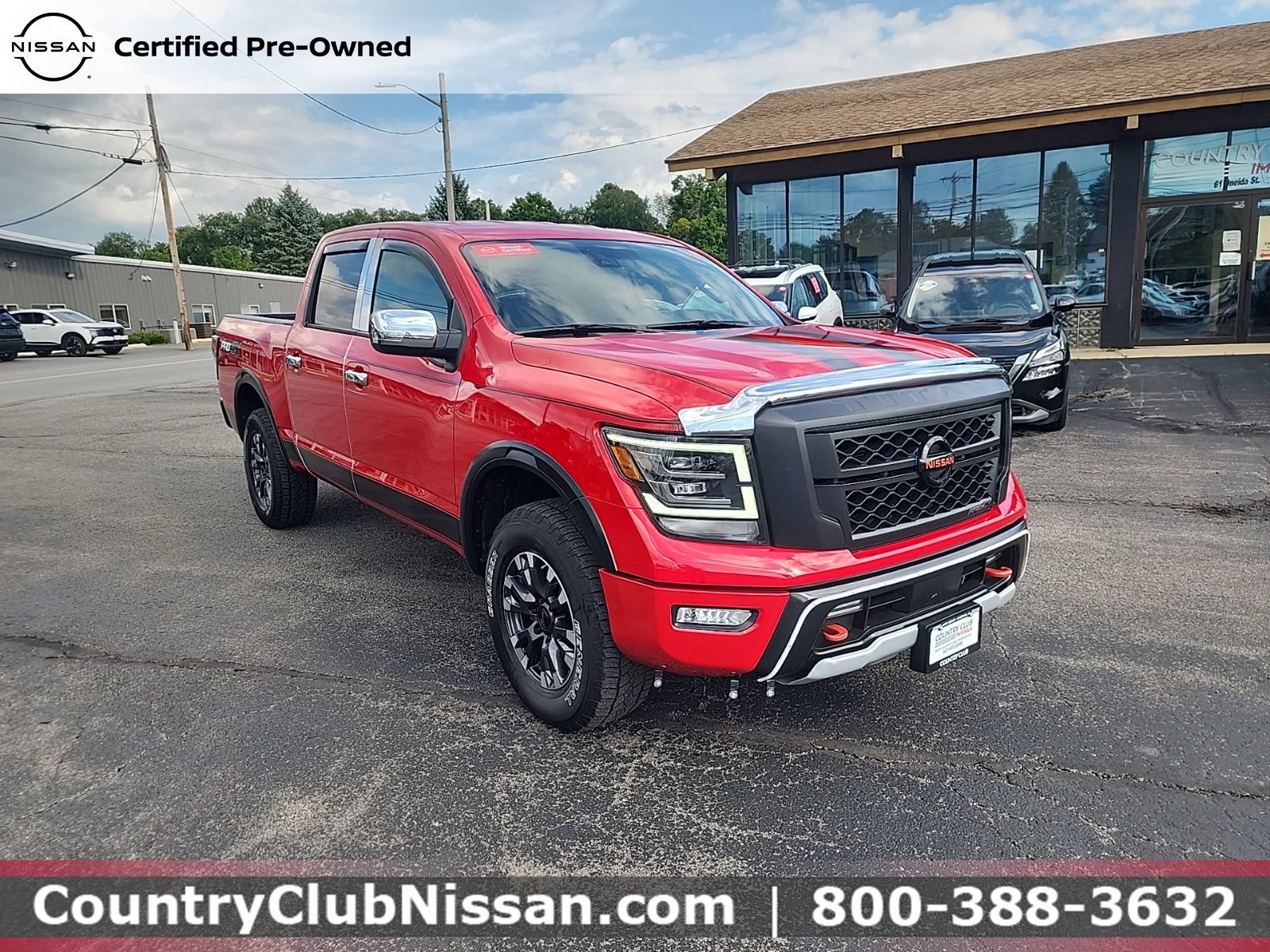 Certified 2022 Nissan Titan PRO-4X w/ Off Road Protection Package