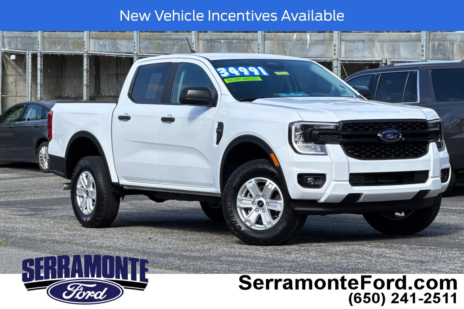 Used 2025 Ford Ranger XL w/ Trailer Tow Package