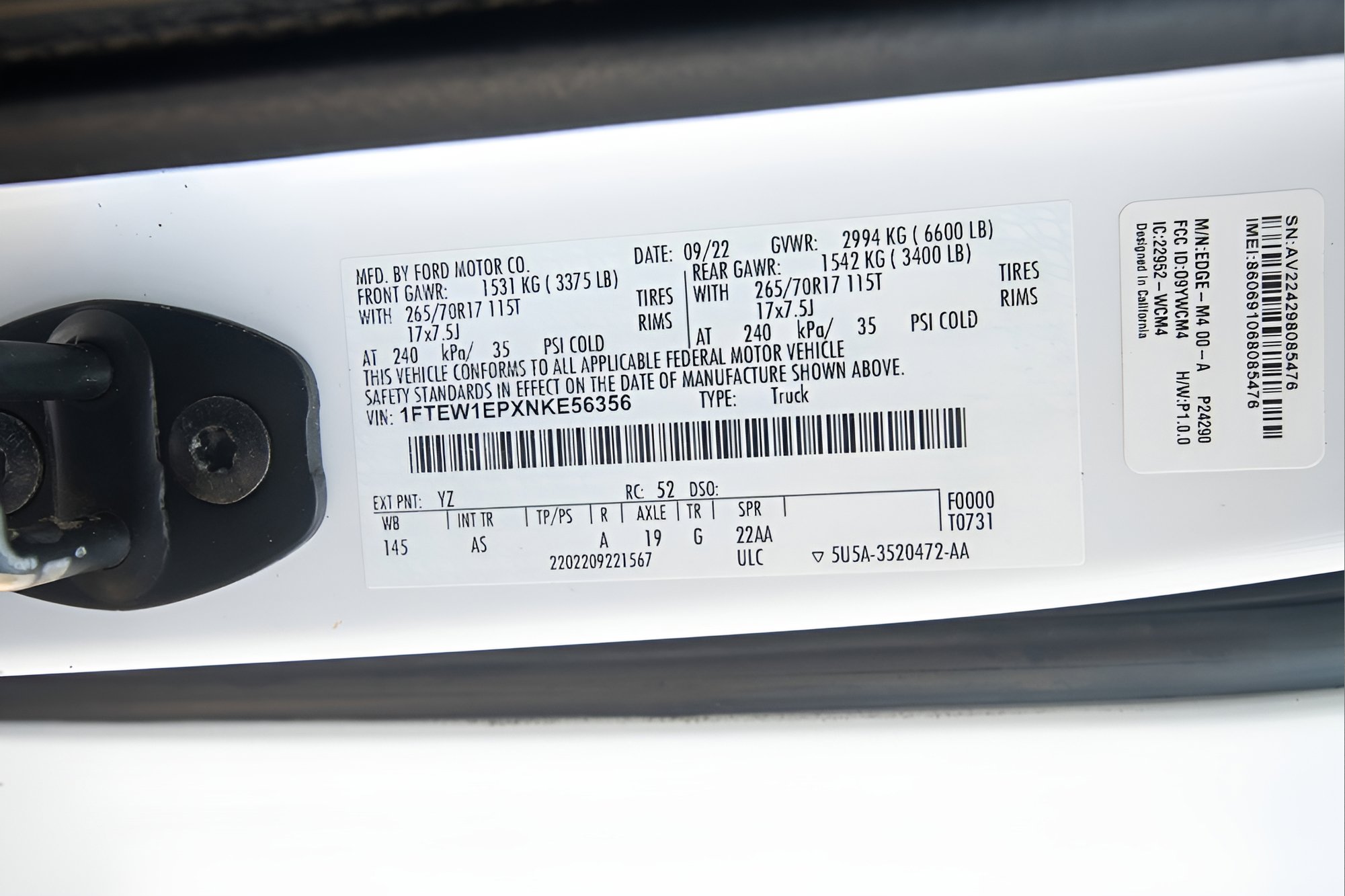 Used 2022 Ford F150 XL w/ Equipment Group 101A High image 33