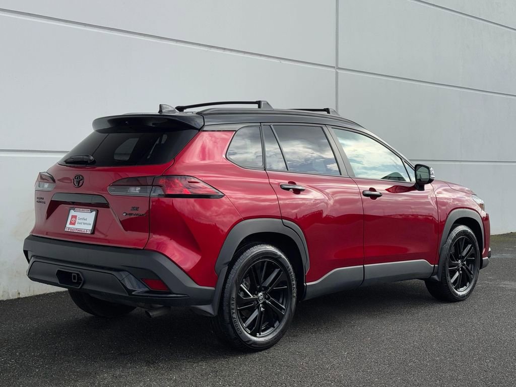 Certified 2025 Toyota Corolla Cross Hybrid Nightshade w/ Moonroof Package image 7